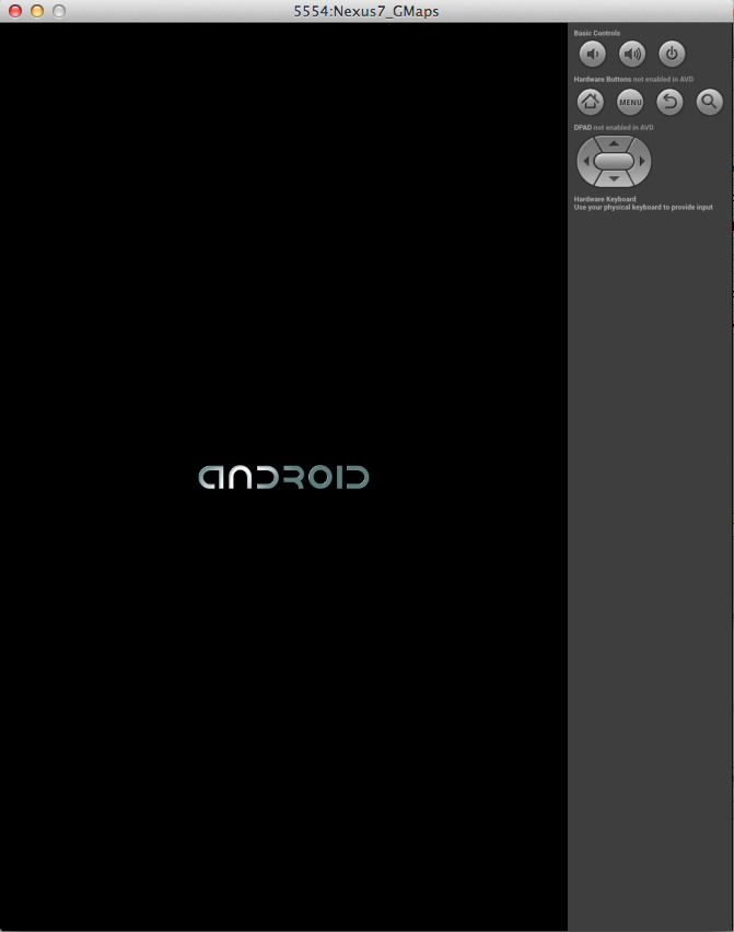 android sdk emulator mac